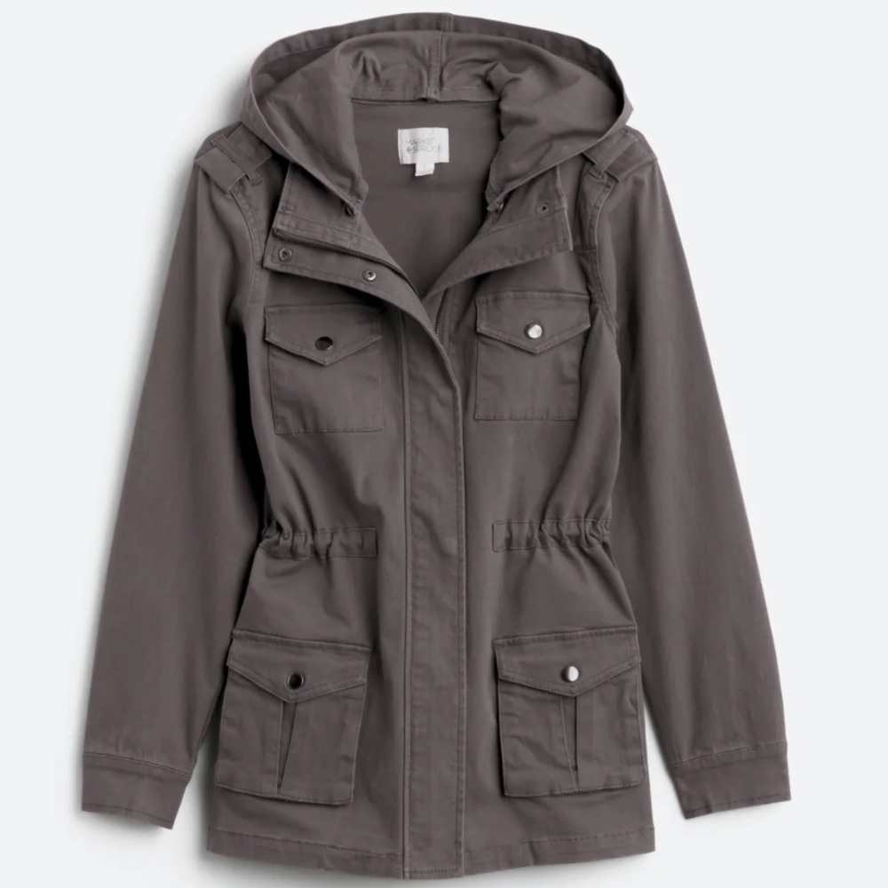 Market spruce Kathleen cargo jacket - Picture 1 of 7